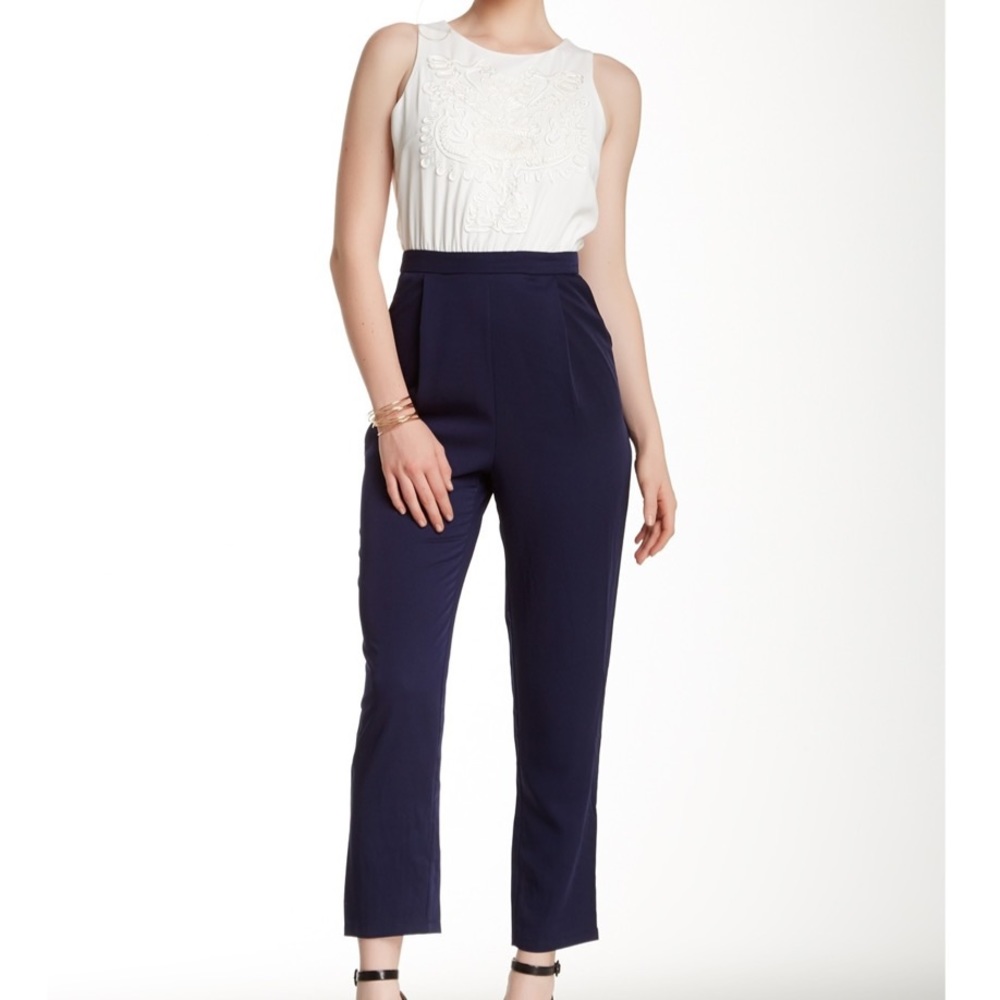 Jealous Tomato Embroidered Harlem Jumpsuit